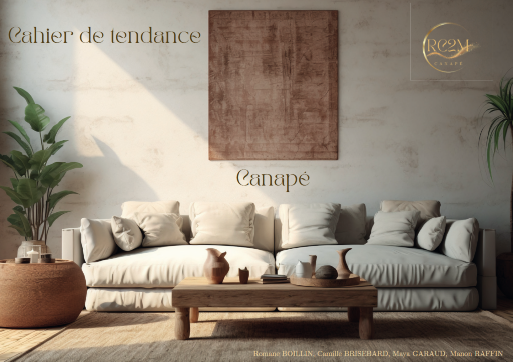 page de garde cahier de tendance